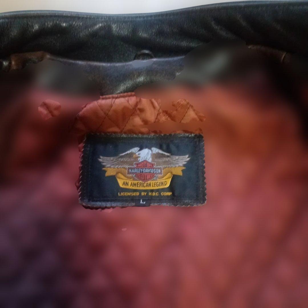 Harley-Davidson シングルライダースジャケット ブラック