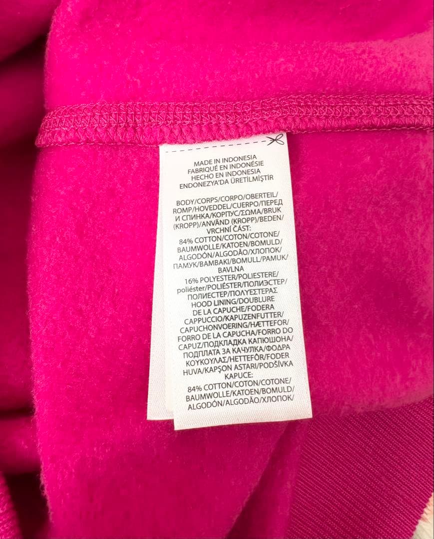 ❤️新品未使用❤️POLO RALPH LAURENポニー裏起毛パーカーSPピンク