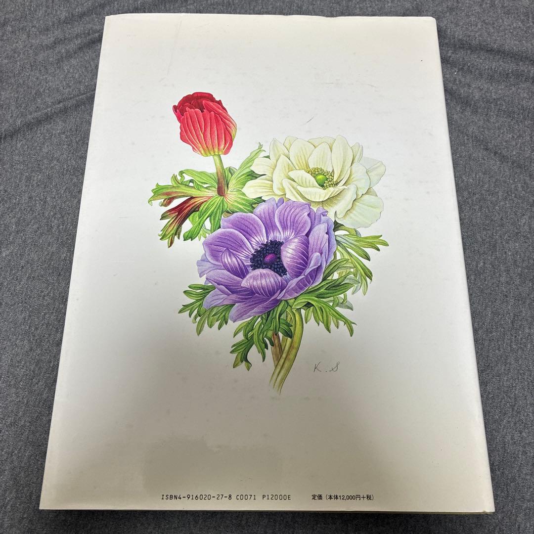 BOTANICAL ART KAHO SAWADA 大型本　定価1万2000円