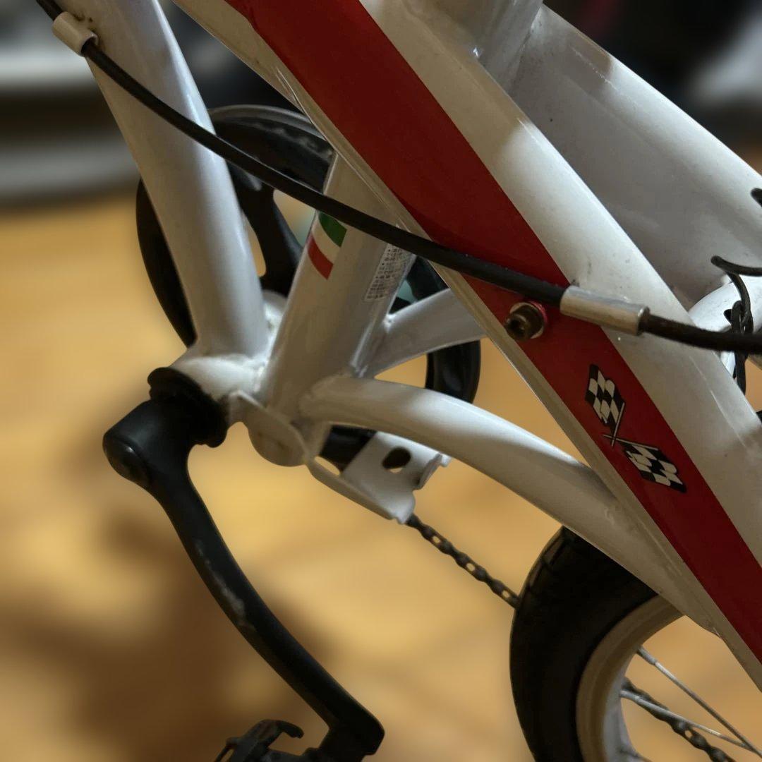 Ferrari(フェラーリ) レッド 折りたたみ自転車 20インチ シマノ7速