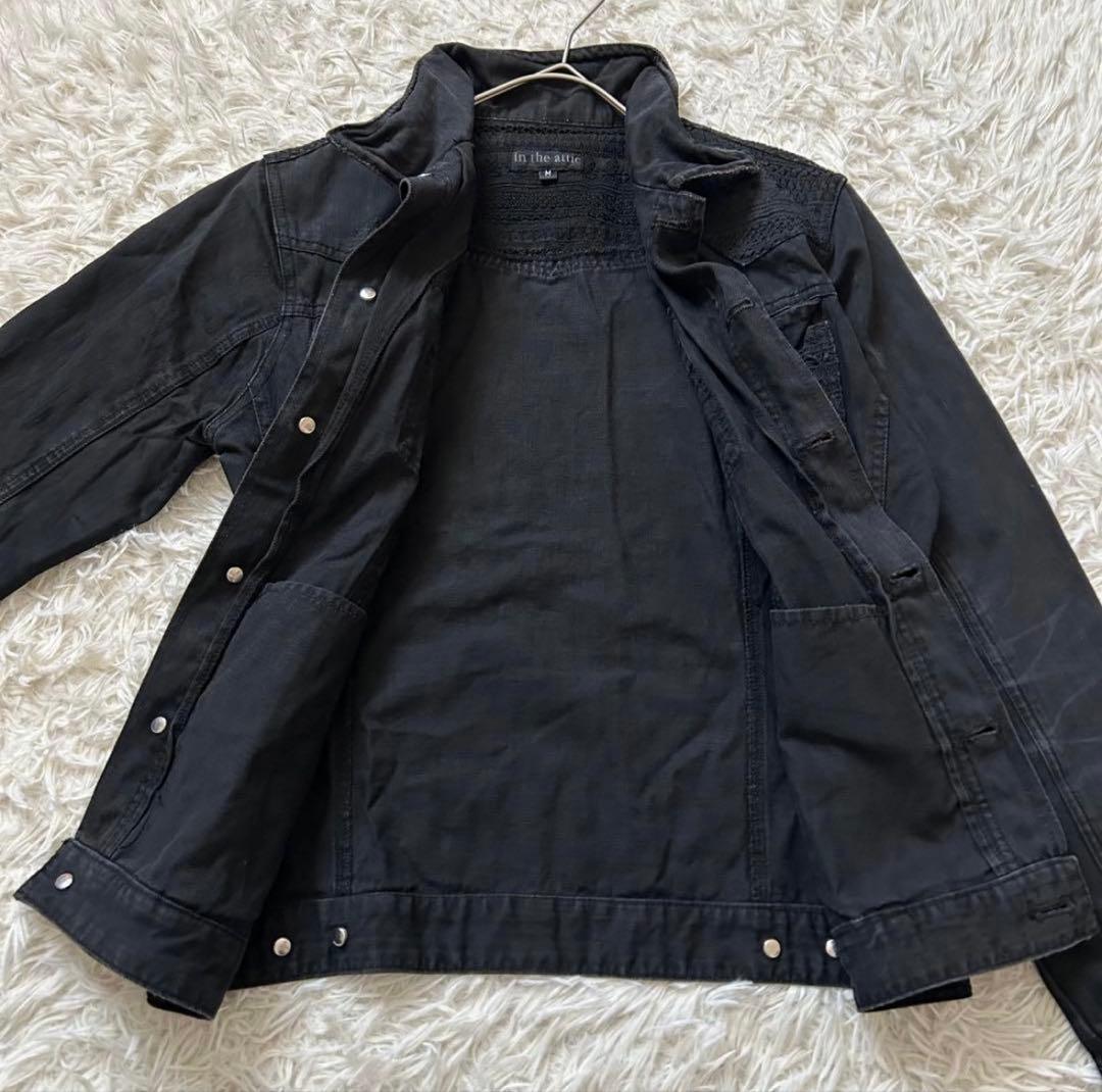 00s デニムジャケット ブラックウォッシュ加工 vintage archive