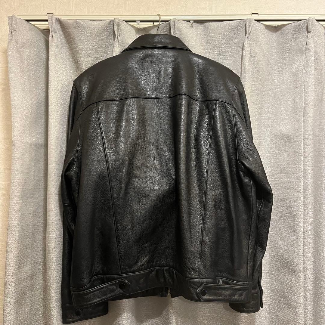 WILSONS LEATHER 90s レザー シングル ライダースジャケット