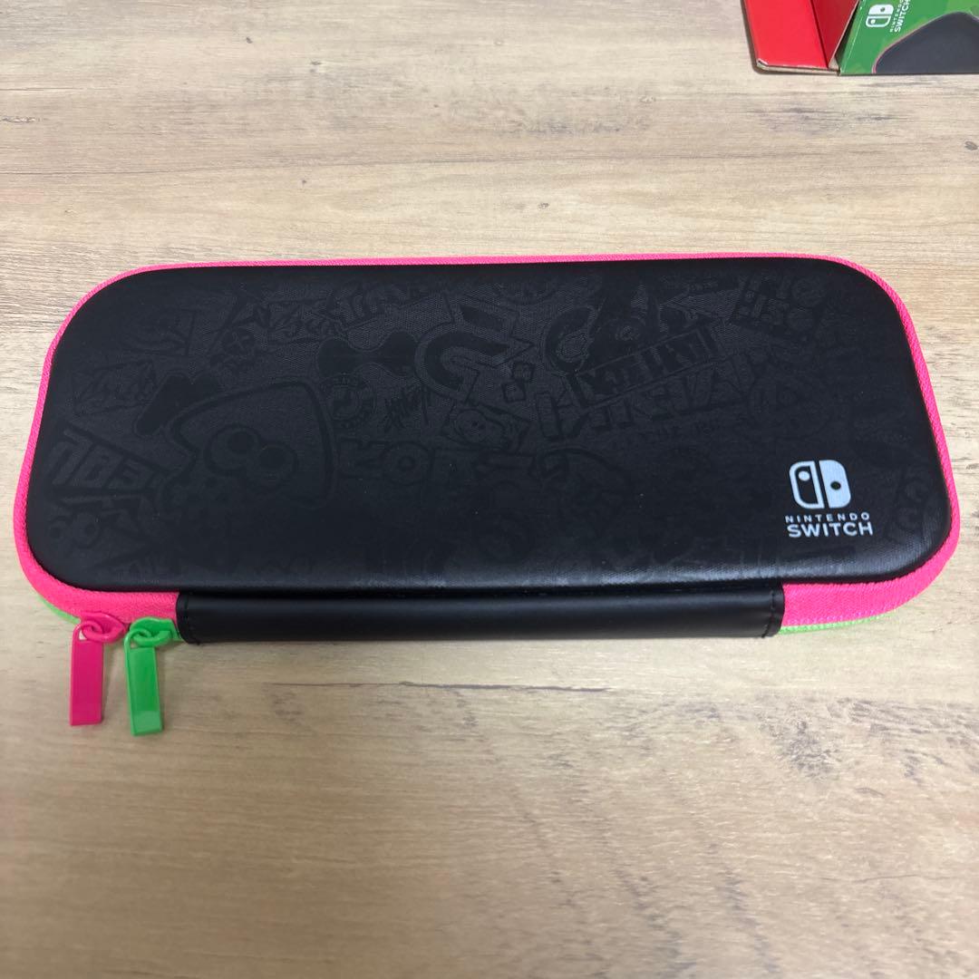 Nintendo switch箱付き　キャリングケース（スプラトゥーン2）セット