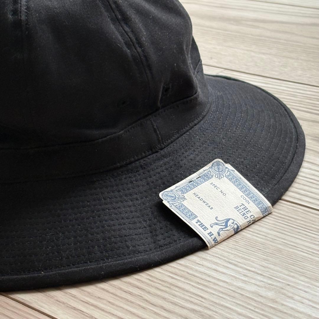 THE H.W.DOG CO. ファティーグハット バケットハット 黒 帽子