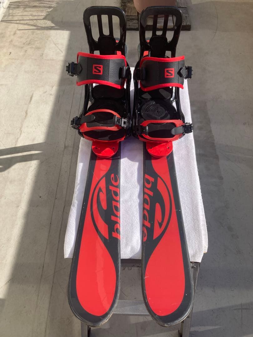 ショート(ファン)スキー　スノーボードブーツ用SALOMON×SALOMON 赤