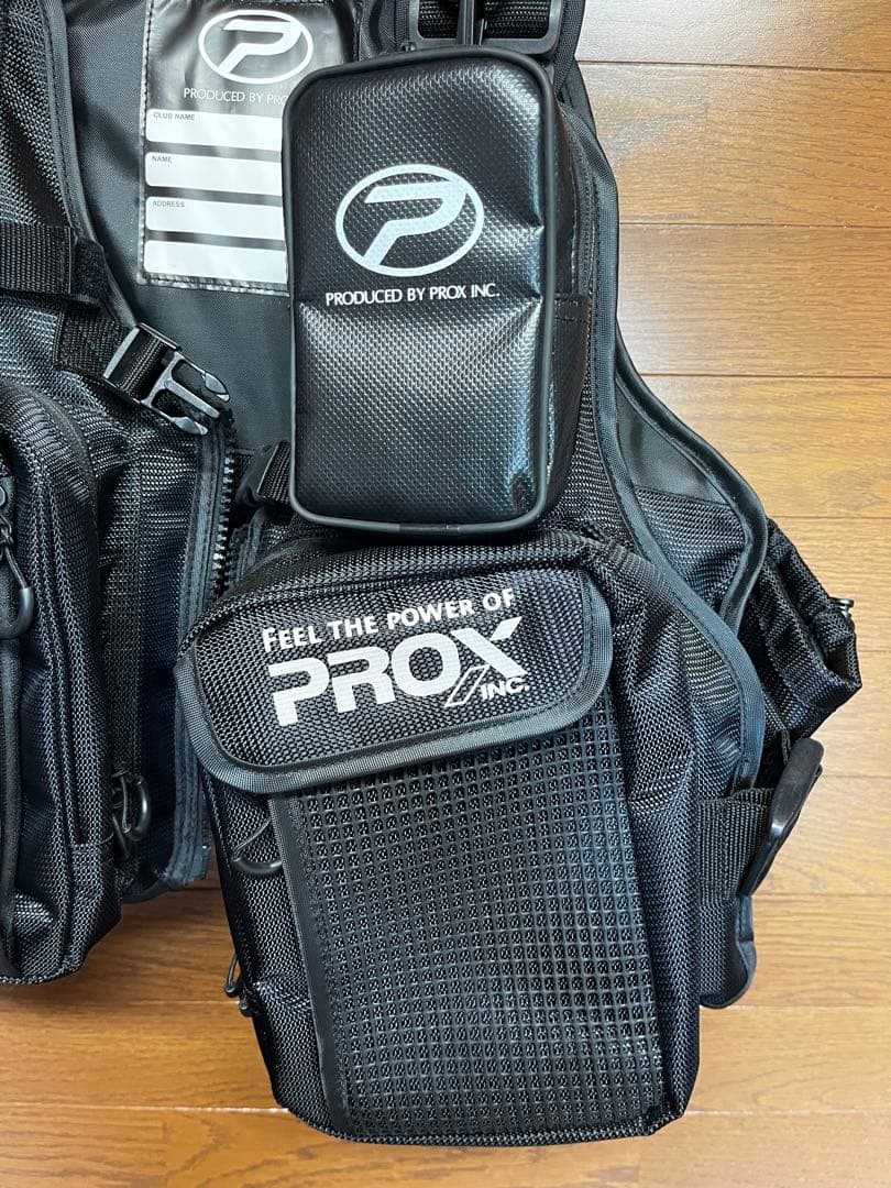 PRO X フィッシングフローティングベスト フリーサイズ(ブラック)