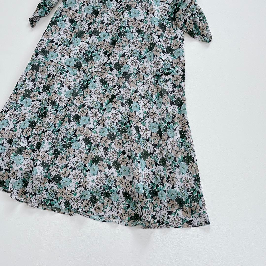 美品✨24AW LOULOU WILLOUGHBY 小花プリント ワンピース