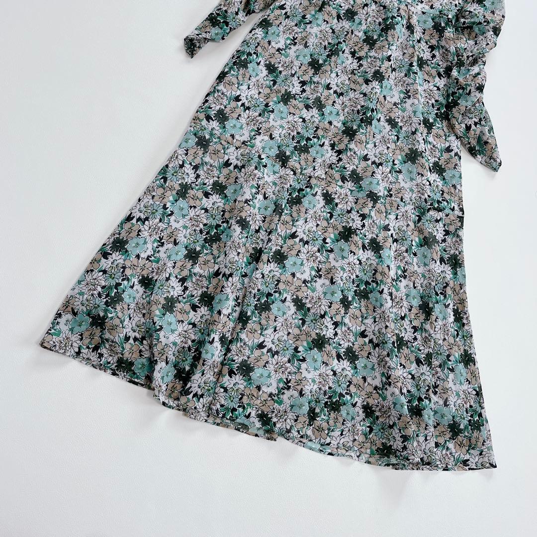 美品✨24AW LOULOU WILLOUGHBY 小花プリント ワンピース