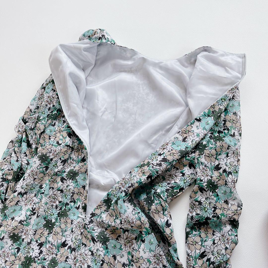 美品✨24AW LOULOU WILLOUGHBY 小花プリント ワンピース