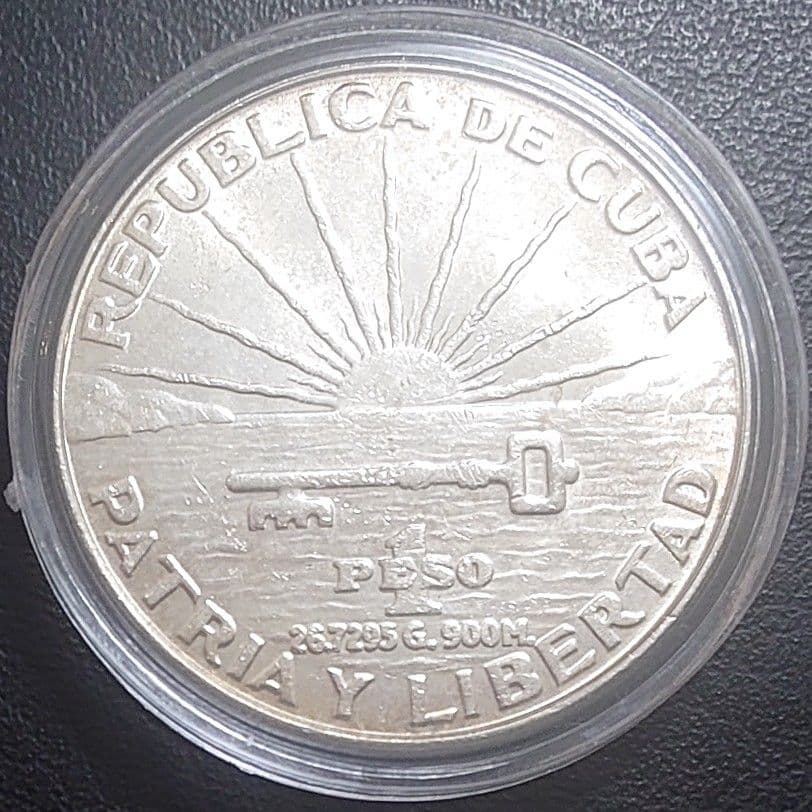1953年 キューバ銀貨 1ペソ ホセ・マルティ生誕100周年記念銀貨SV900