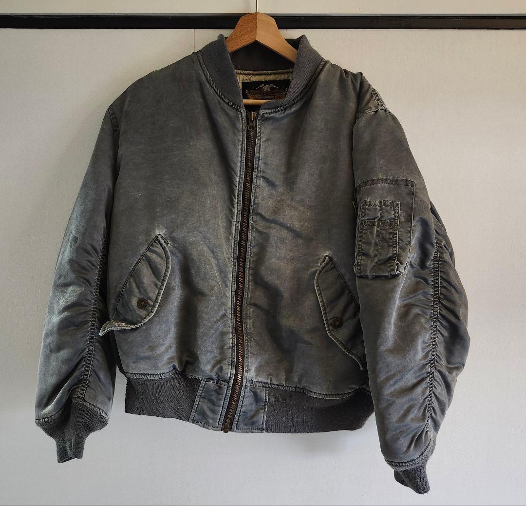 HARLEY-DAVIDSON ボンバージャケット グレー