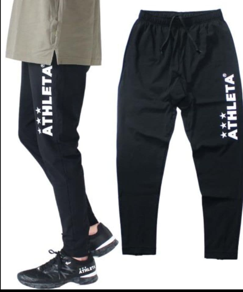 ATHLETA トレーニングパンツ ブラック