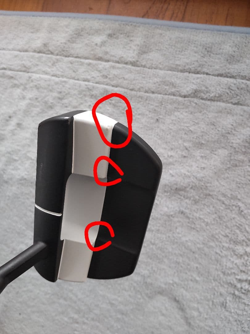 オデッセイ ホワイトホット Versa Three T S パター