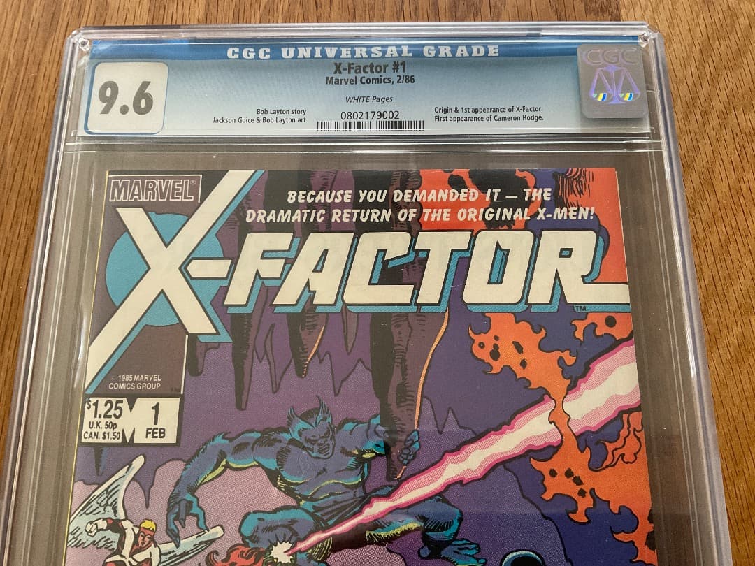 値下げ❗️X-factor #1 元X-men CGC 9.6 アメコミリーフ