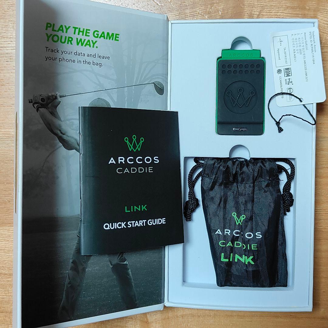 Arccos Caddie Sensor & Arccos Link セット