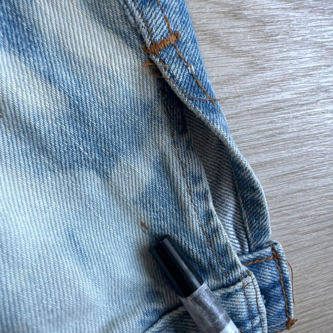 80s euro levi's 70506 0217 フランス製 ブリーチ 42
