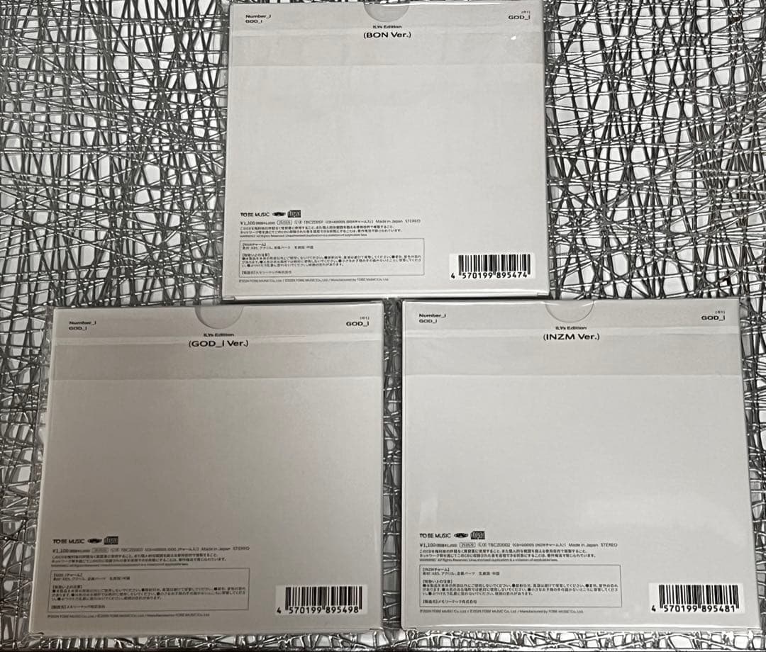 Number_i　GOD_i iLYs Edition 会員限定　チャーム付き