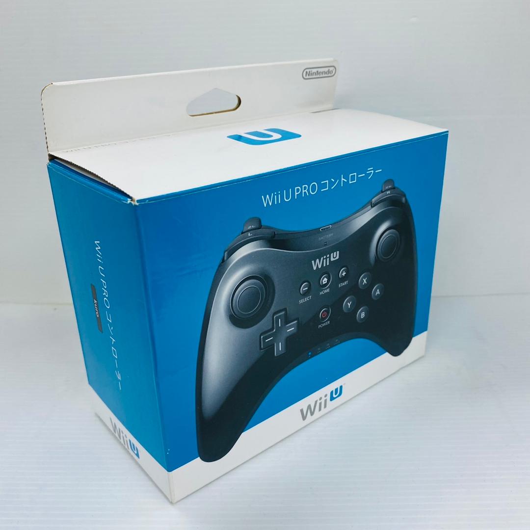 ★未使用★極美品Wii U PRO コントローラー(kuro)　生産終了