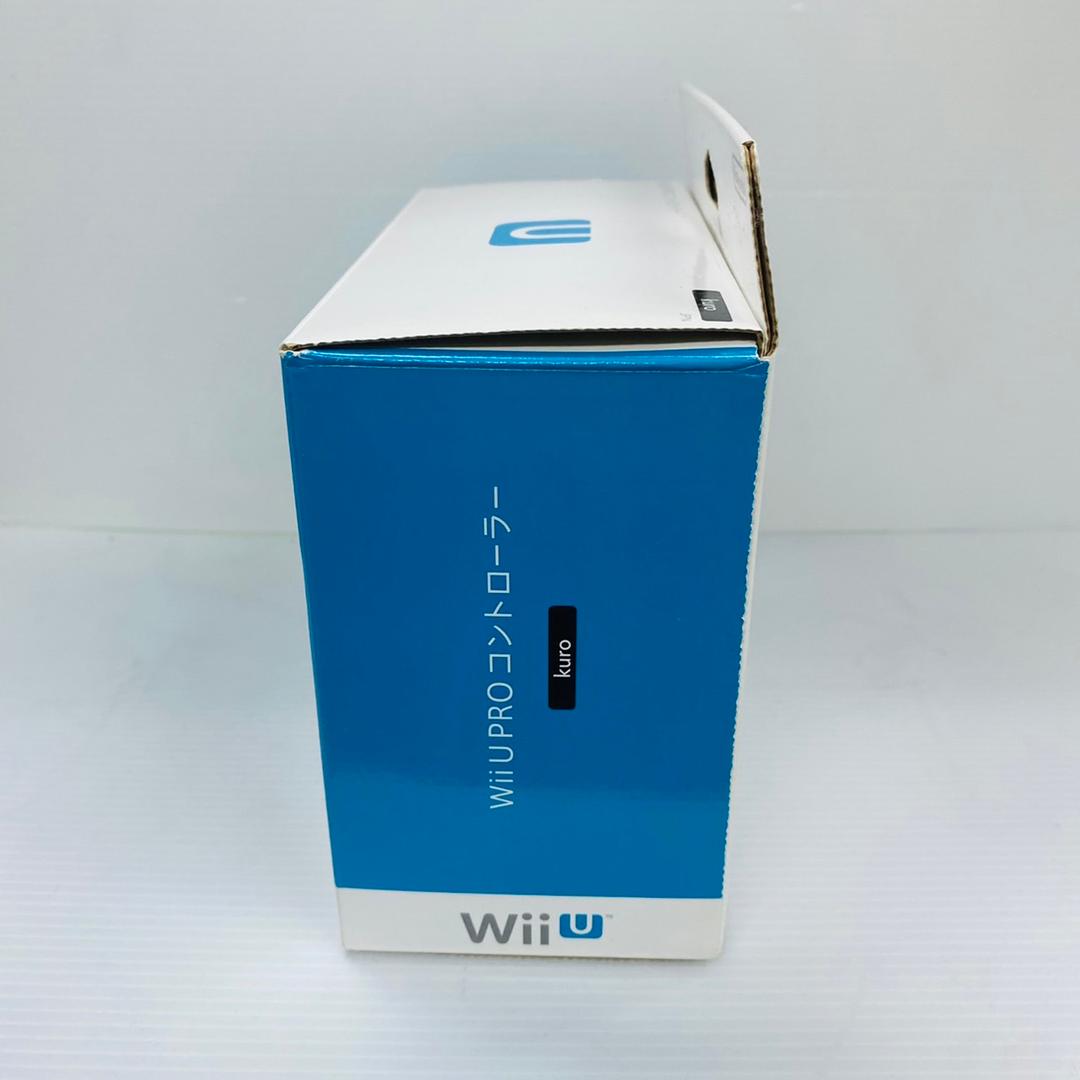 ★未使用★極美品Wii U PRO コントローラー(kuro)　生産終了