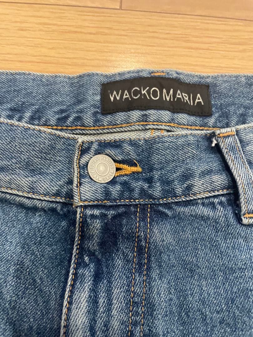 ワコマリア WASHED DENIM PANTS サイズ L