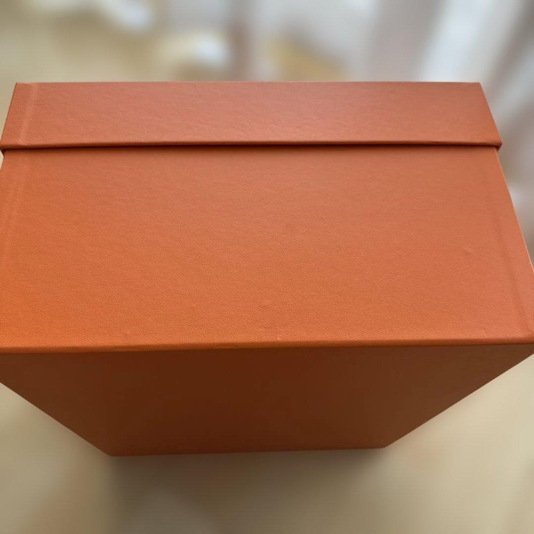 エルメス　空箱　バーキン25 オレンジ ギフトボックス 大
