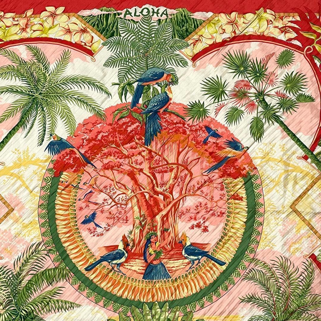 エルメス HERMES スカーフ ALOHA 【訳あり】