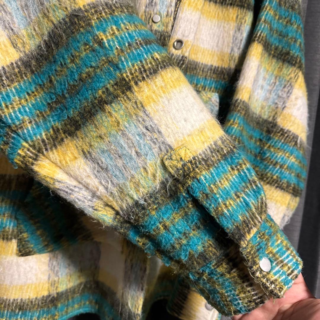 オ*ー様 ダンケシェーン　ブラインドフックシャギーシャツ