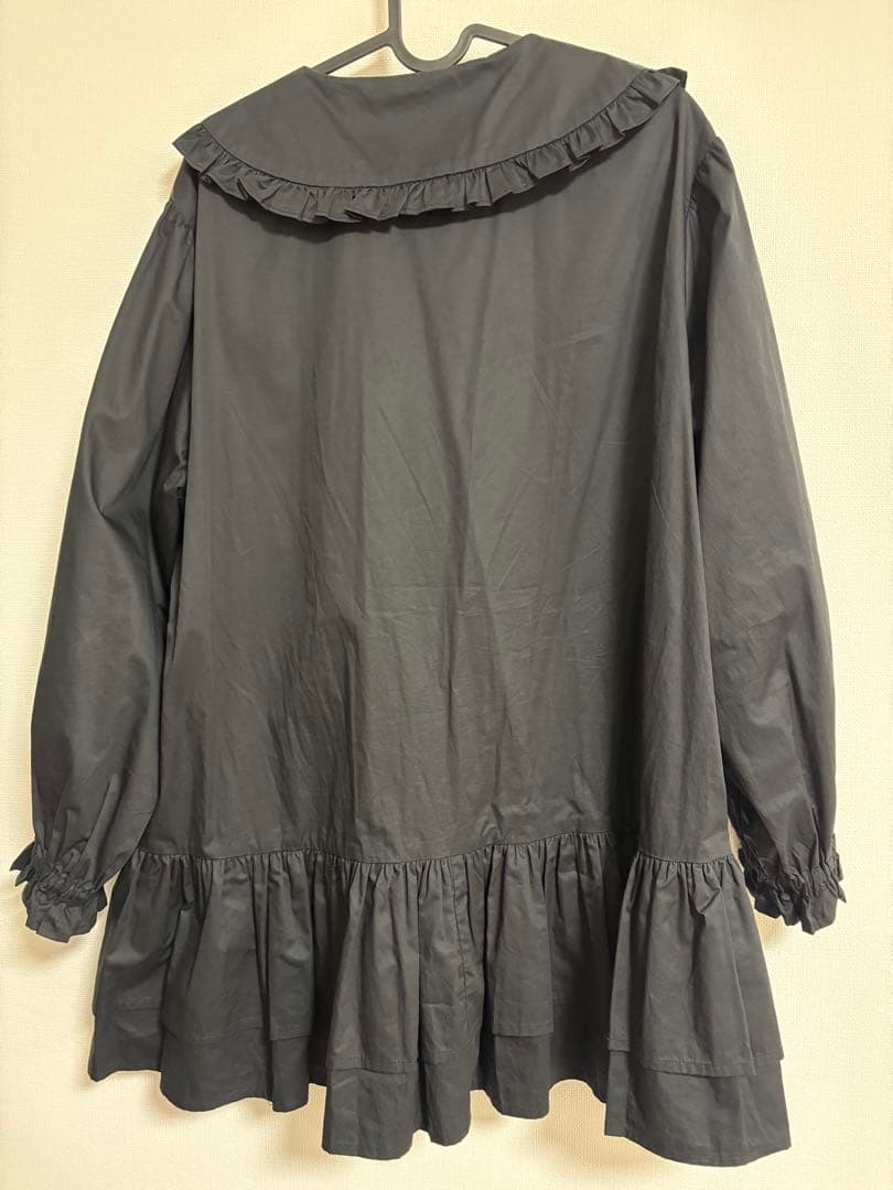 新品 KIRIKOMI NUNO 立体バラロングシャツ