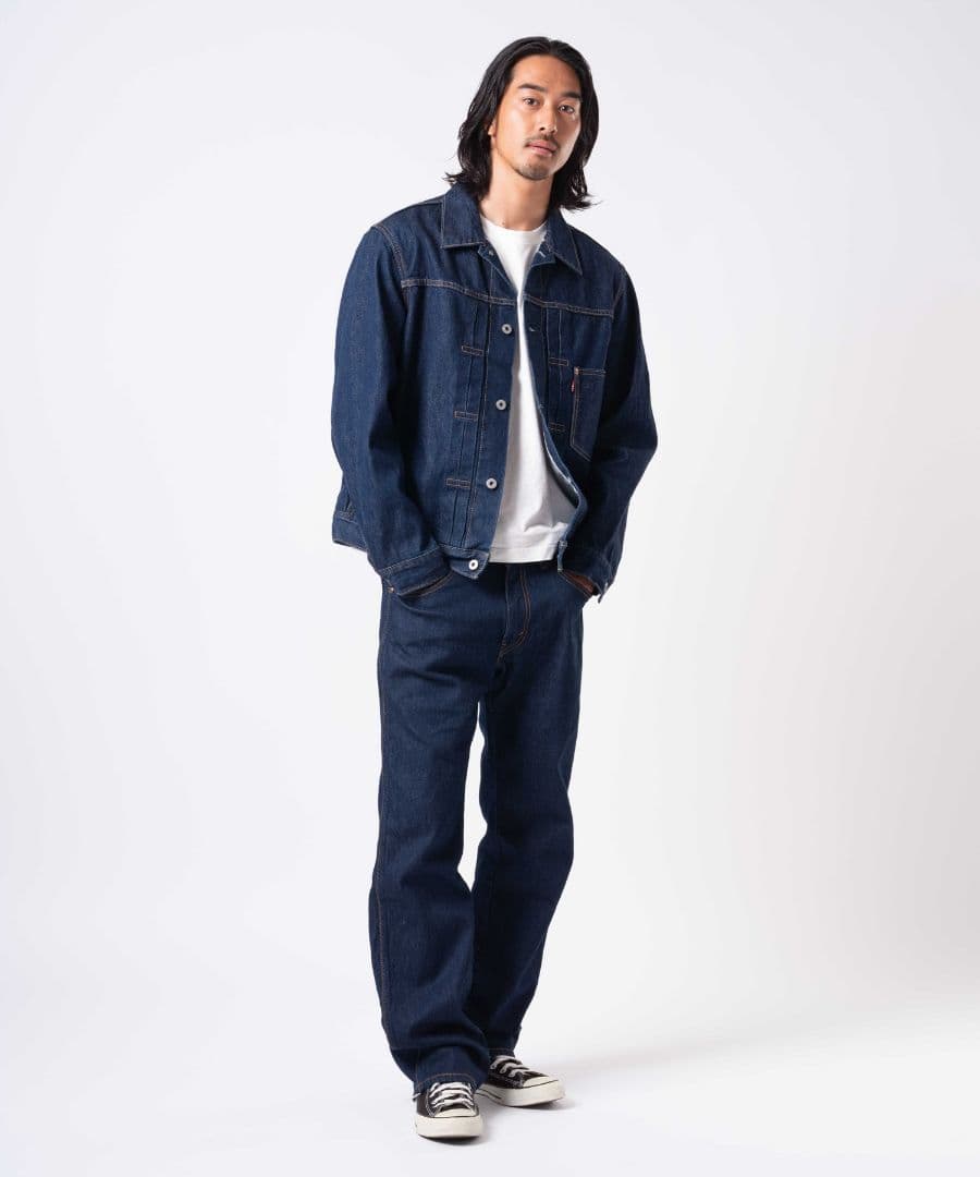 タグ付き　Levi's 1st TYPE1 トラッカー 濃紺　大戦　Gジャン M