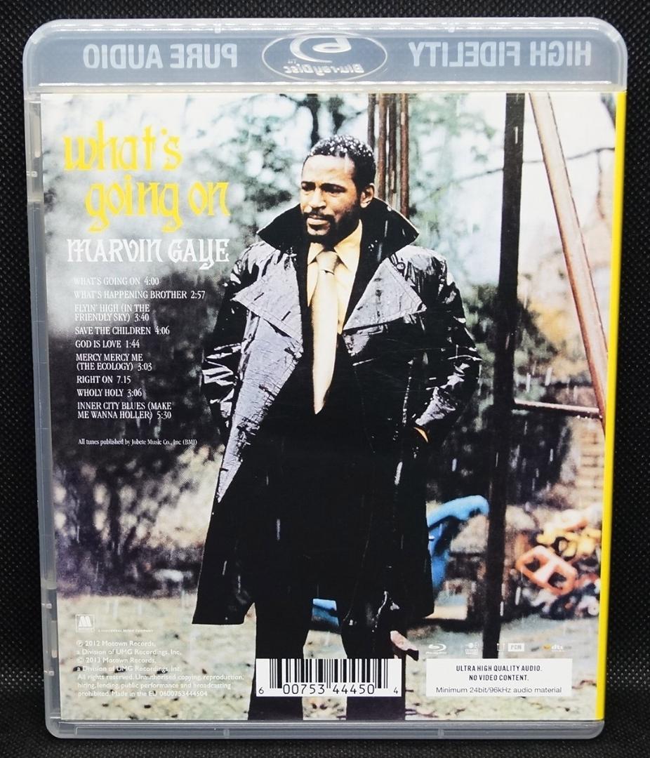 【中古Blu-ray Audio】マーヴィン・ゲイ「ホワッツ・ゴーイン・オン」
