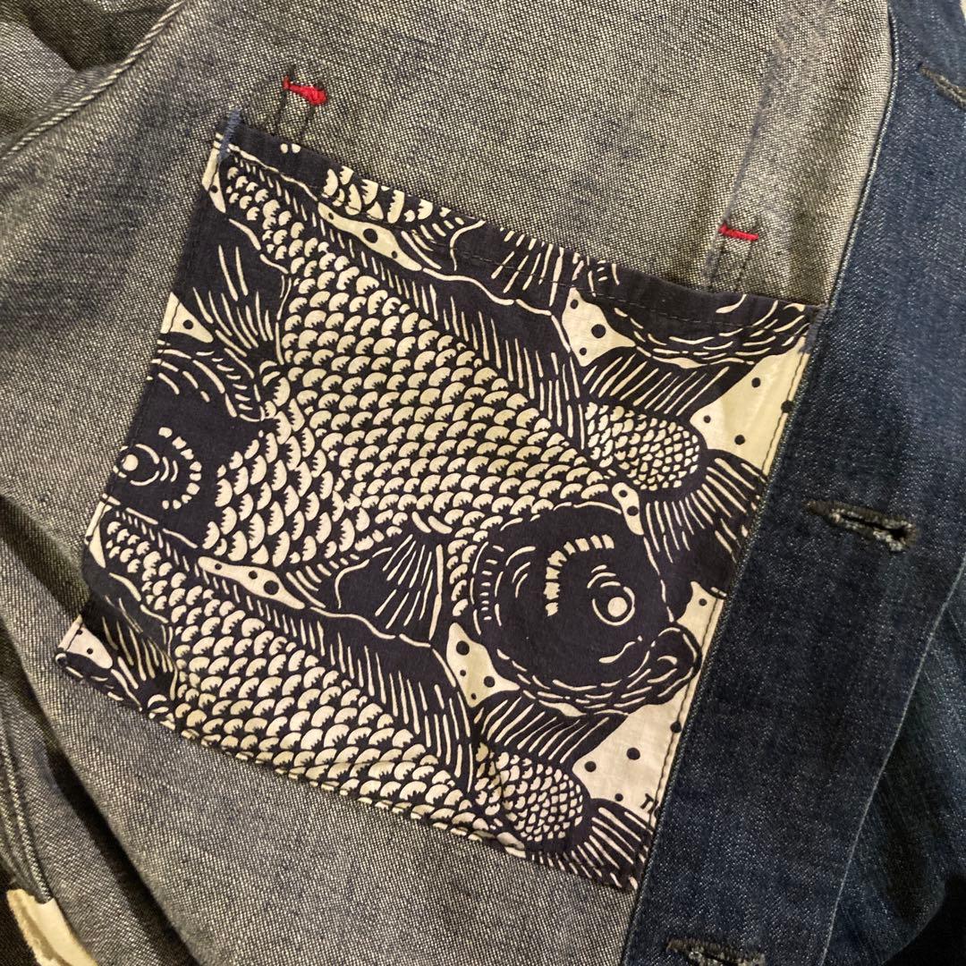 ティグロプロカンテ MADE IN INDIGO 天空丸 デニムカバーオール