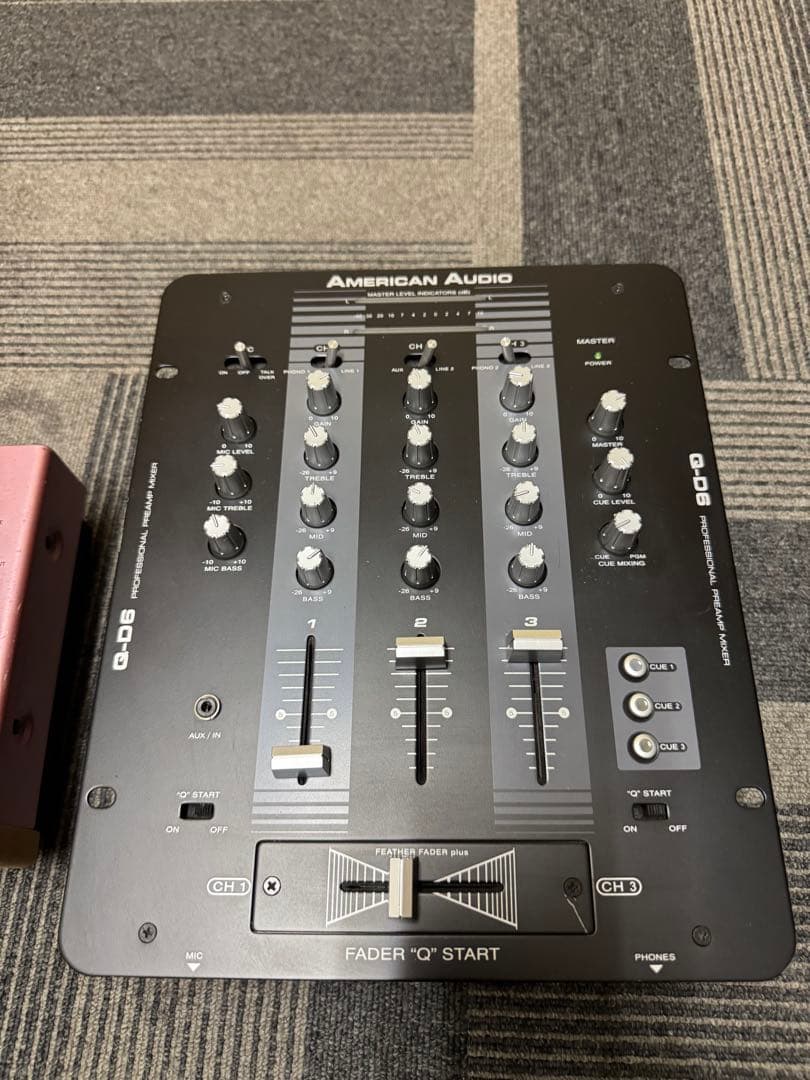 Vestax PMC-01R & American Audio Q-D6 セット
