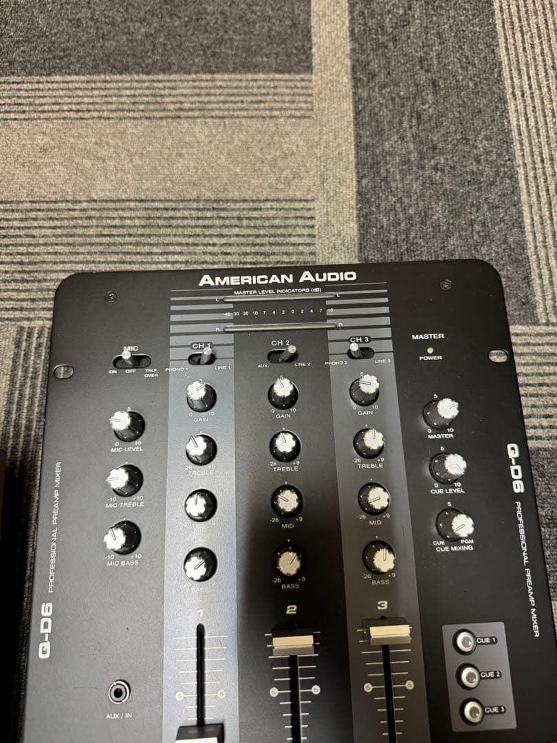 Vestax PMC-01R & American Audio Q-D6 セット