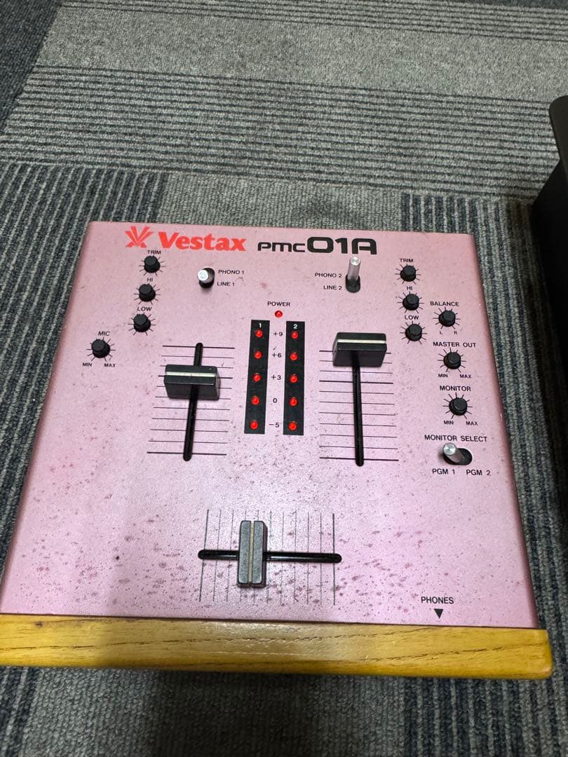 Vestax PMC-01R & American Audio Q-D6 セット