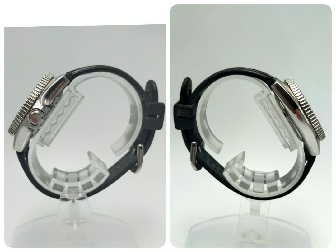 【美品・稼働】SEIKO セイコー ダイバー 150m オレンジ文字盤 レトロ