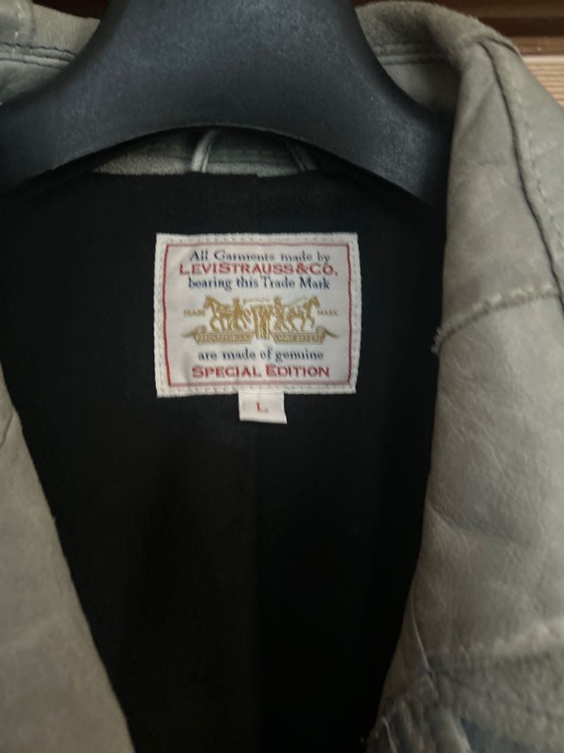 LEVI STRAUSS & CO. パッチワークレザーコート