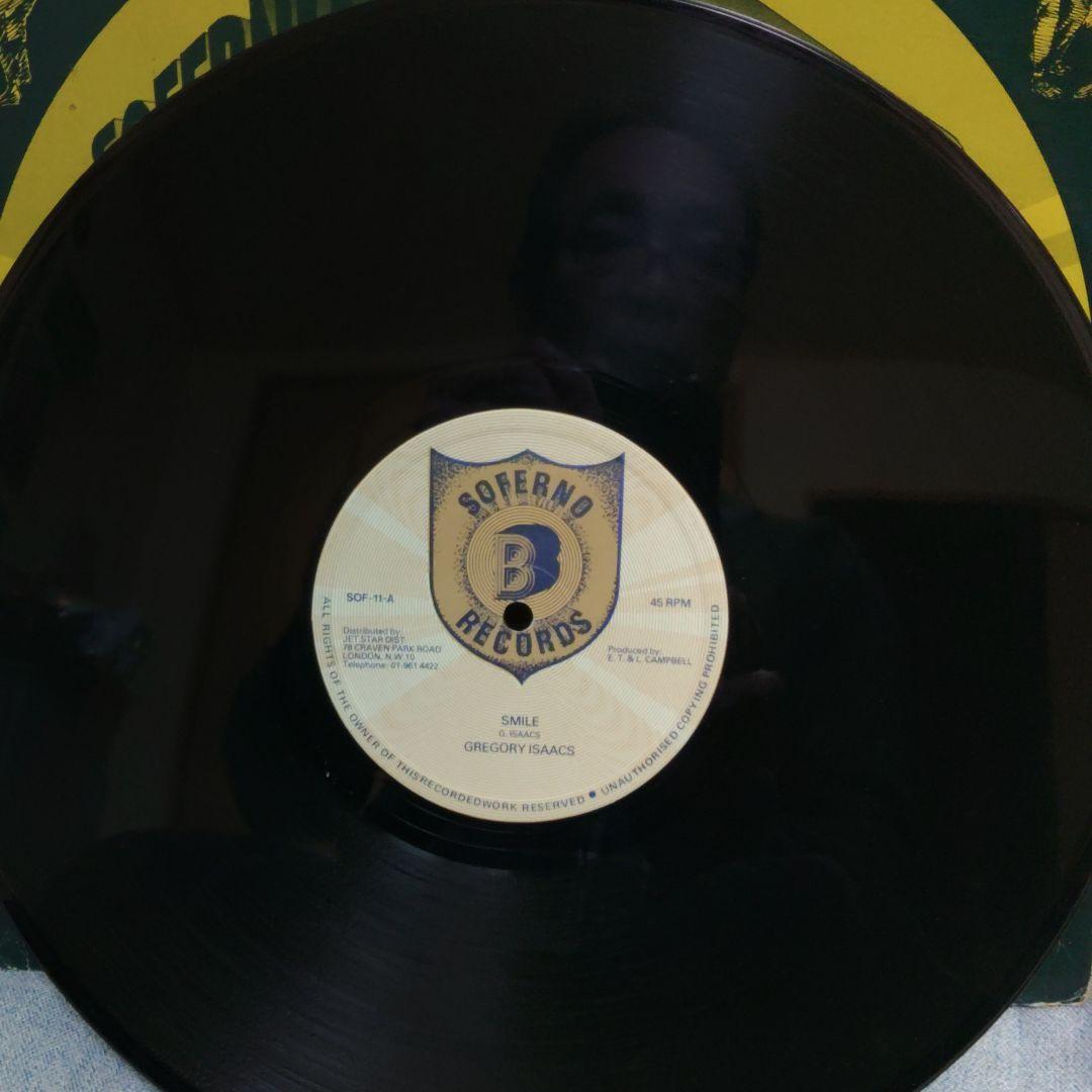 GREGORY ISAACS SMILE 45 RPM レコード