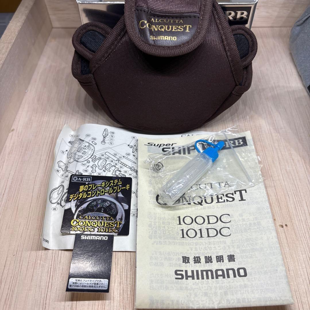 エ*ン様 シマノ　カルカッタコンクエスト100DC オールド　美品　 CALCU