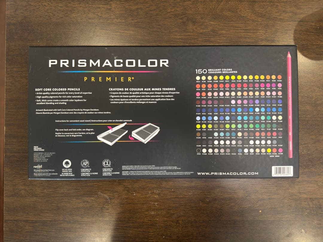 Prismacolor Premier 油性色鉛筆 150色セット