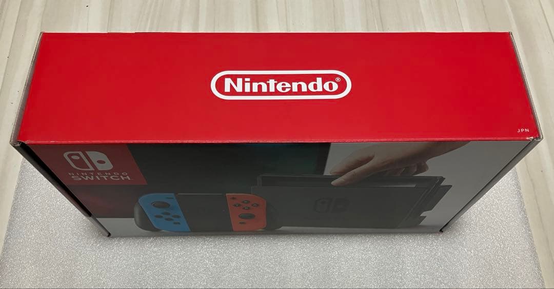 d*7様 Nintendo Switch 本体 ネオンブルー・ネオンレッド(ジャ
