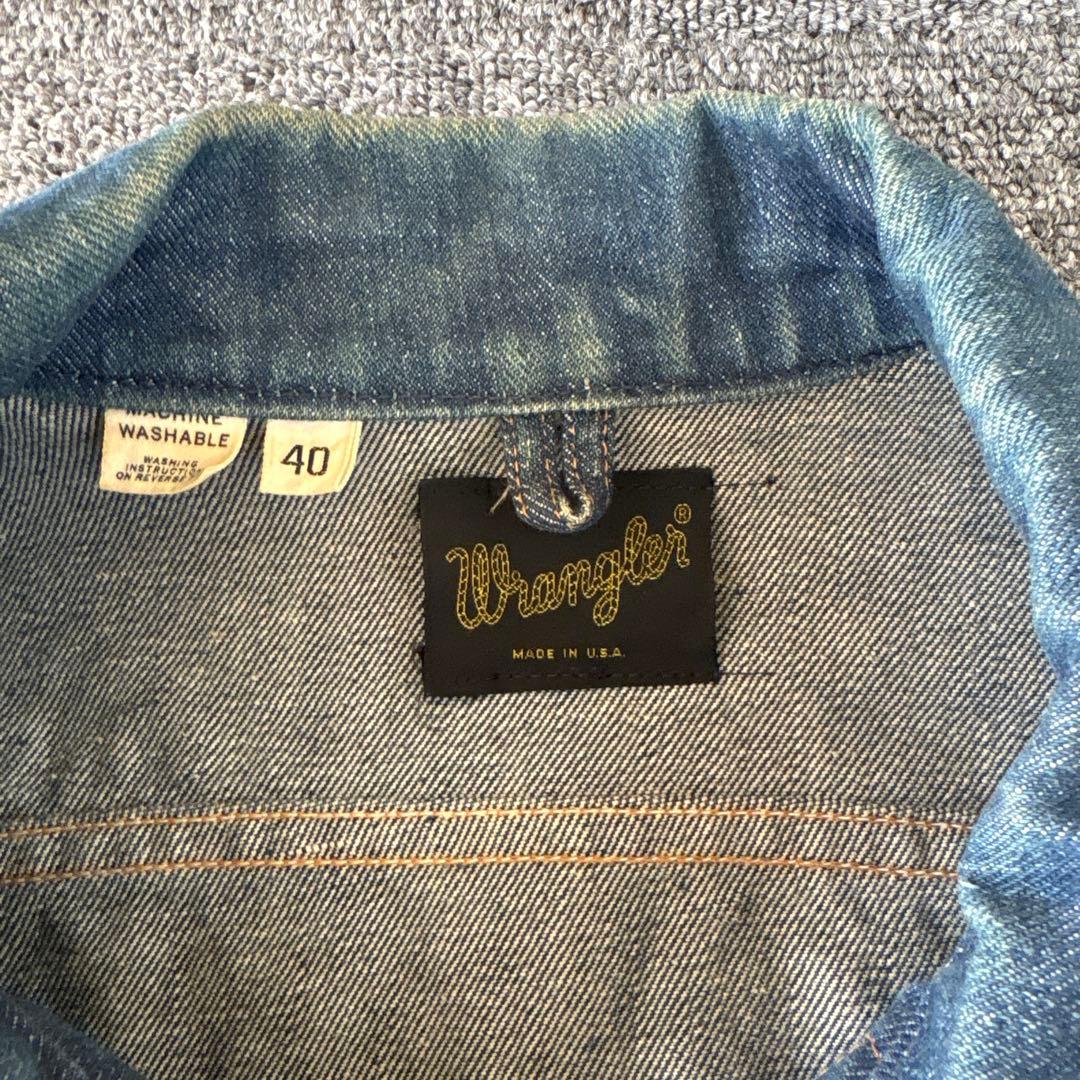 Wrangler デニムジャケット サイズ40