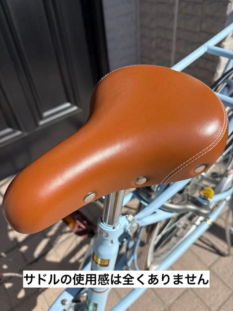 子供　自転車　6段　esse 24インチ　水色