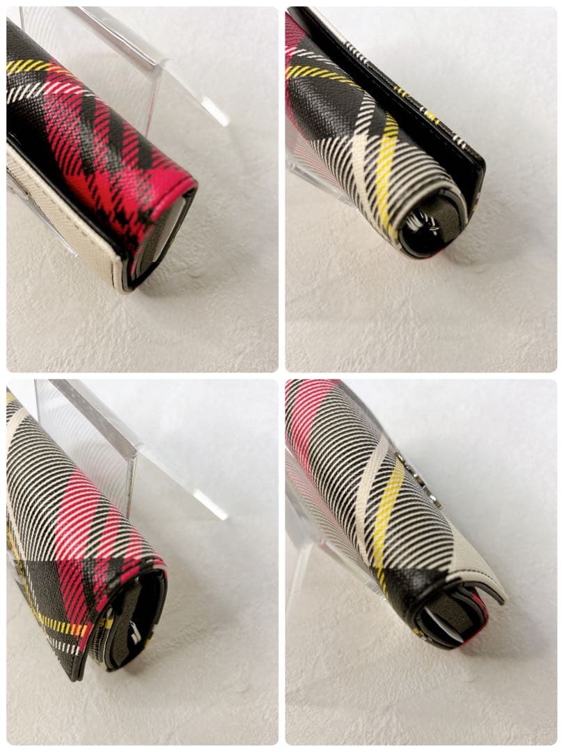 新品 Vivienne Westwood キーケース 4連チェック 箱　付属品付