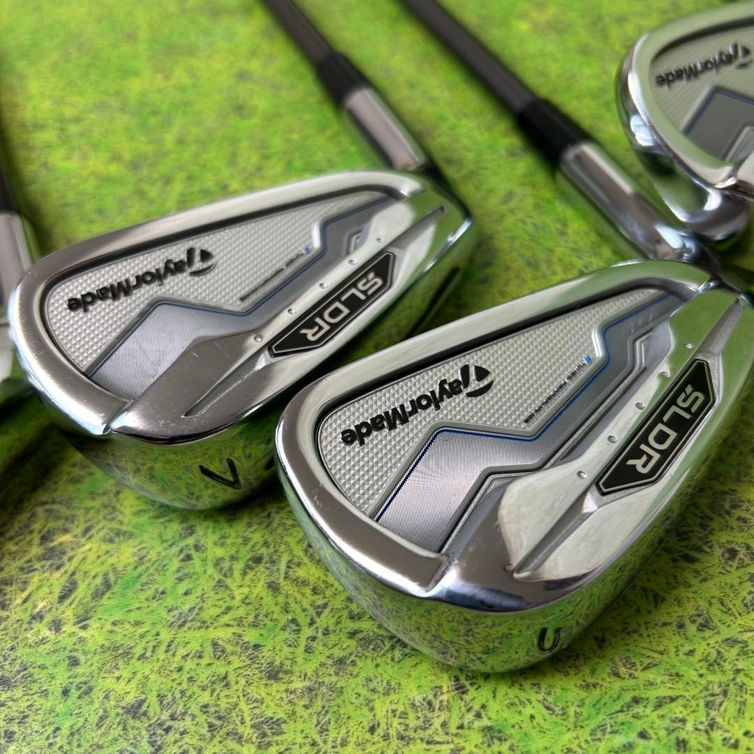 【左利き】テーラーメイド　SLDR　5本　アイアンセット　TM7-214