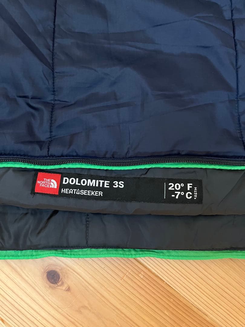 【5/11迄】THE NORTH FACE DOLOMITE3S 寝袋