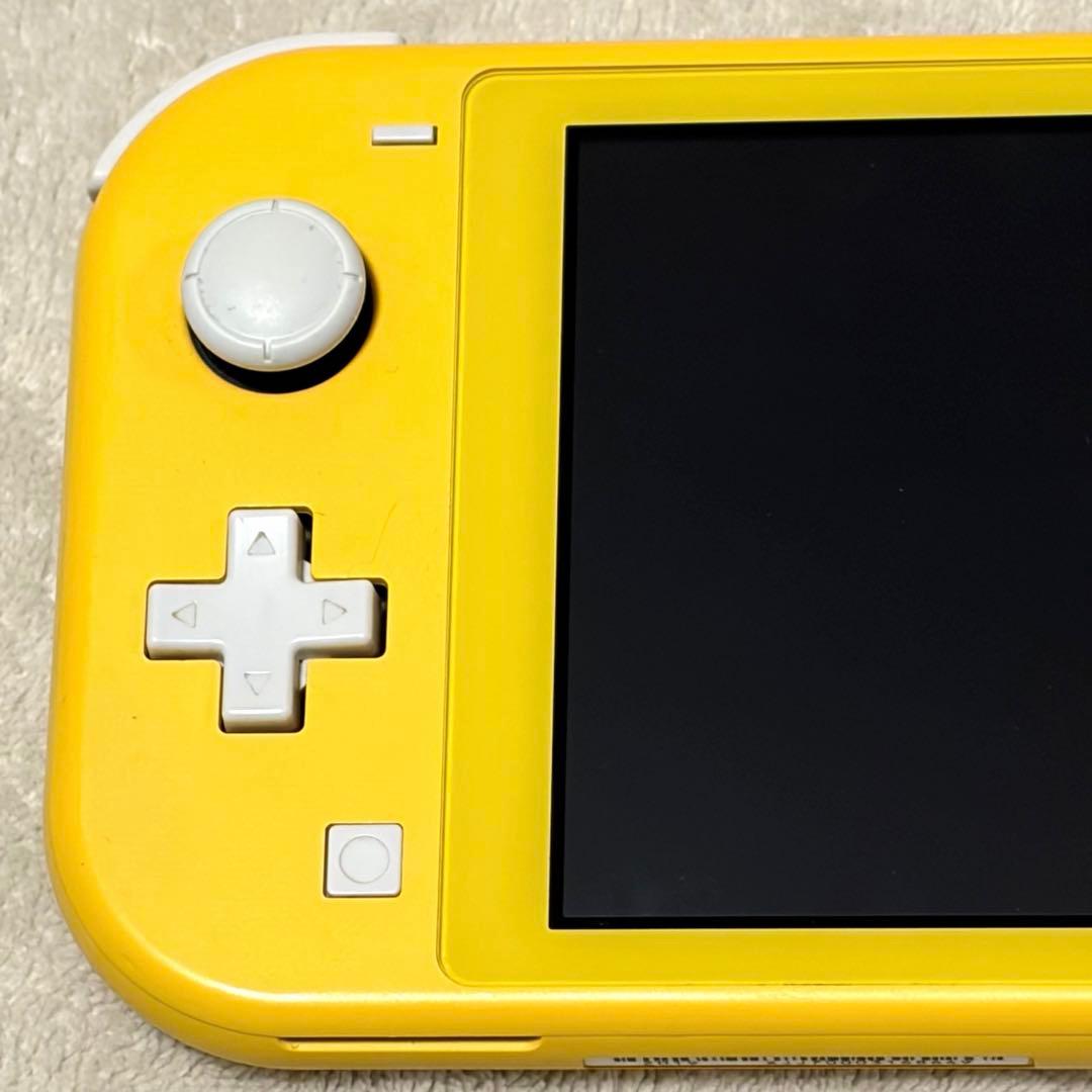 美品 動作確認済 ニンテンドー Switch Lite イエロー 本体 充電器付