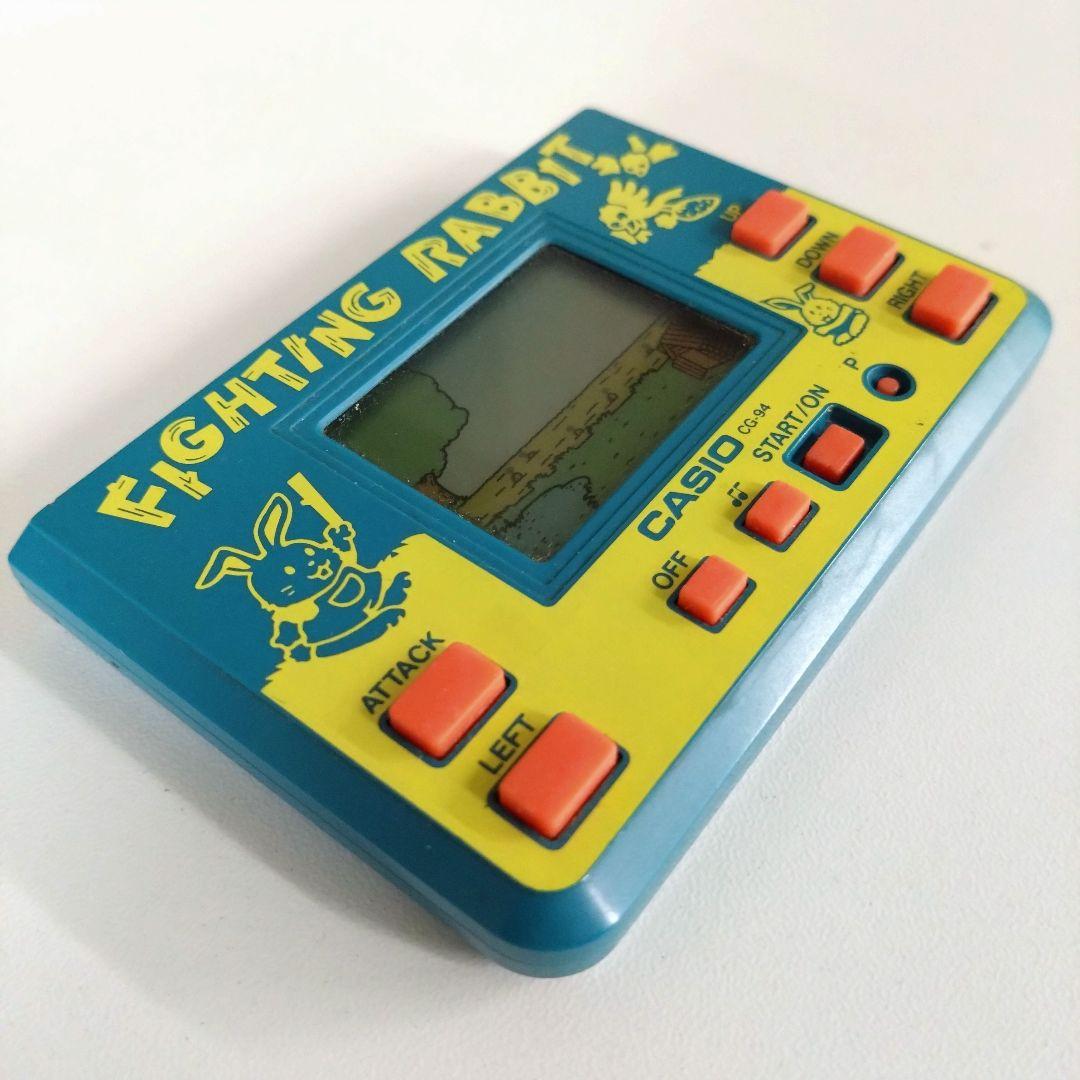 【美品】​CASIOゲームウォッチ ファイティングラビットCG-94 1985年
