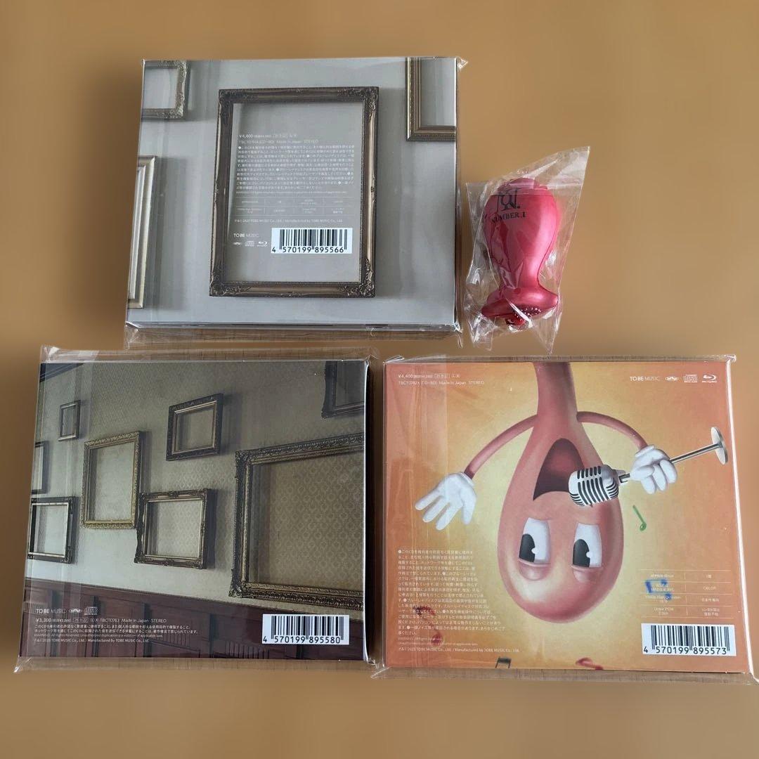 Number_i「No.Ⅱ」初回生産限定盤A・B・通常盤《特典付》
