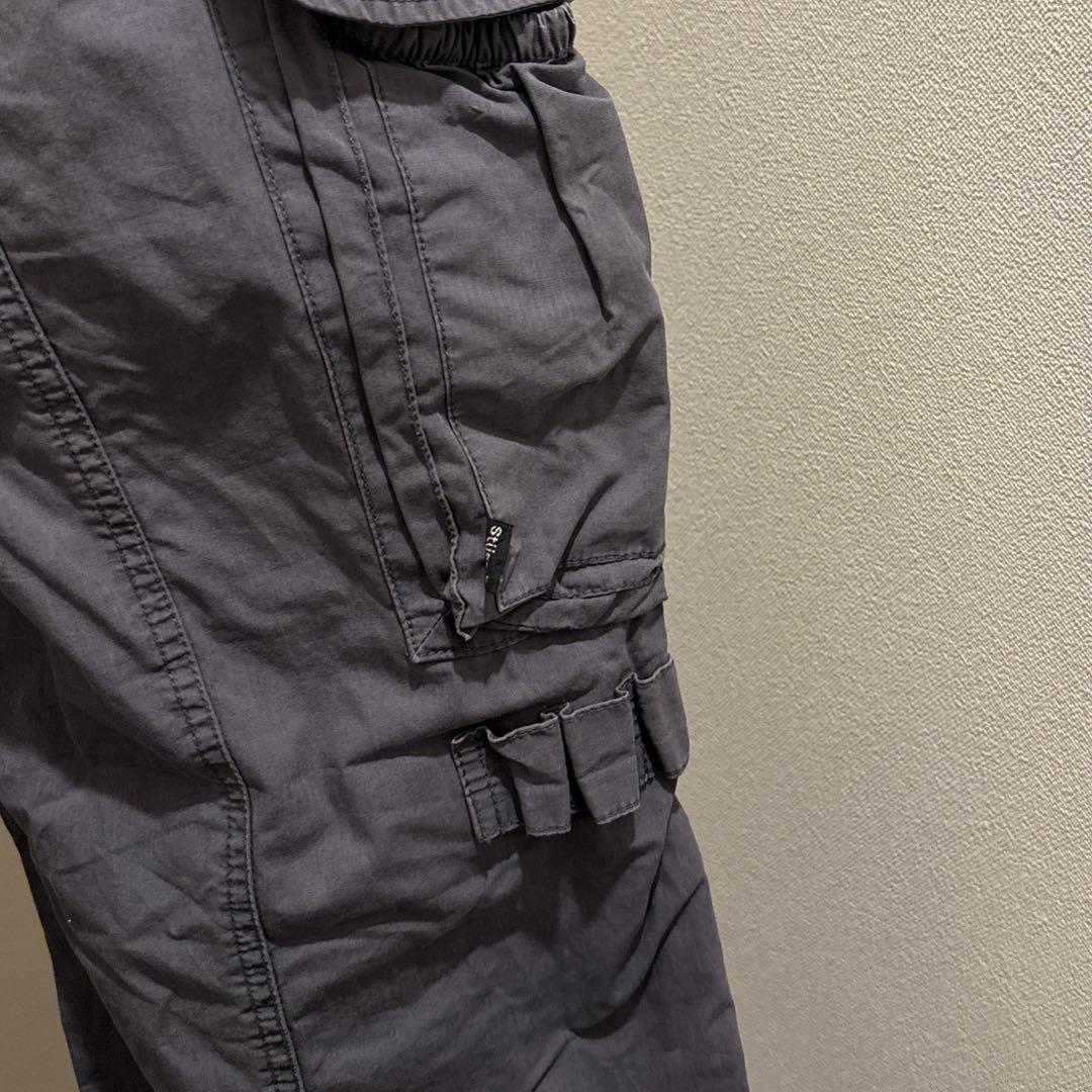 90's〜00's OLD STUSSY ギミックカーゴパンツ グレー W32
