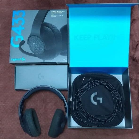 ゲーミングヘッドセット Logicool G433